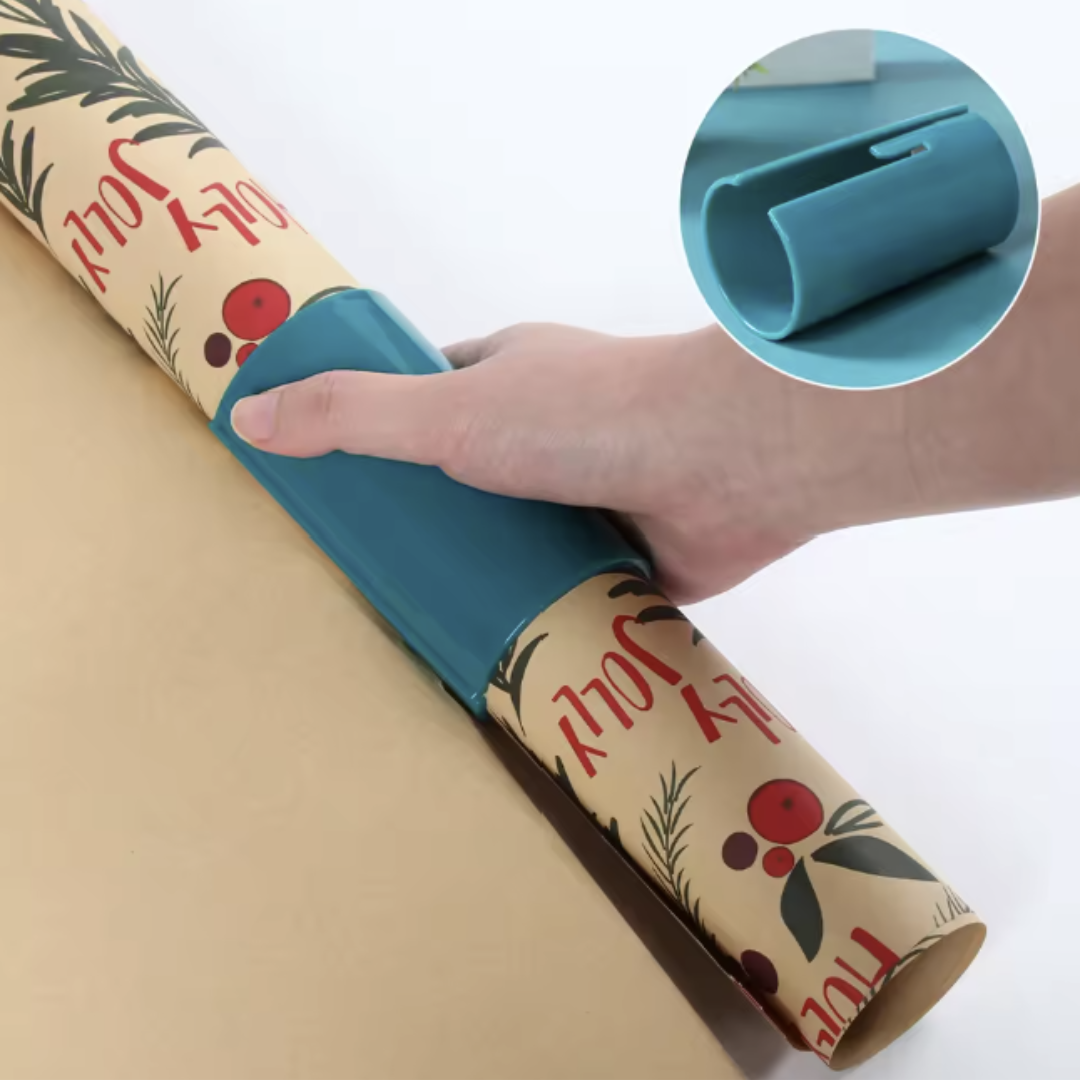 WrapEase Mini Cortador de Papel de Regalo