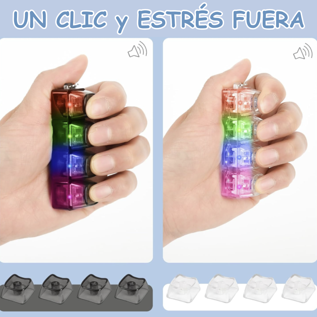 Lumari™ – Llavero Antiestrés LED