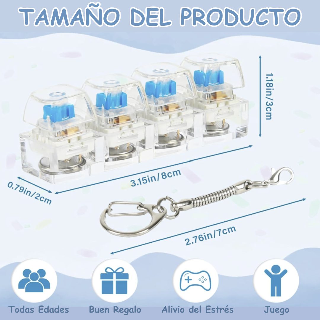 Lumari™ – Llavero Antiestrés LED