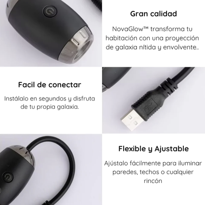 NovaGlow™ Proyector de Galaxia